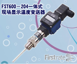 FST600－204一体式现场显示温度变送器