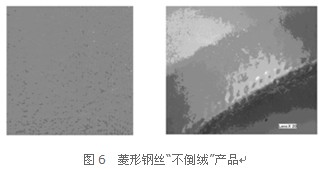 菱形钢丝与三角钢丝