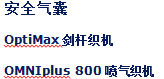 安全气囊--OptiMax剑杆织机\OMNIplus 800喷气织机  