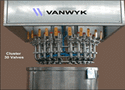 万维(Vanwyk)香精香料配料混料系统-30个阀调配组群