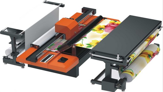 彩虹Rainbow6000系列高速导带数码喷墨印花机 