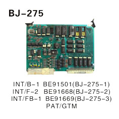 INT∕B-1 BE9150(BJ-275-1) INT∕F-2 BE91668(BJ-275-2) INT∕FB-1 BE91669(BJ-275-3) PAT∕GTM