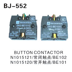 BUTTON CONTACTOR N1015121∥常闭触点∥BE102 N1015120∥常闭触点∥BE101