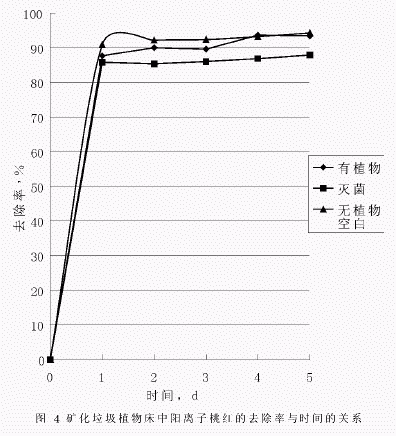 矿化垃圾水生植物床处理印染废水的初探