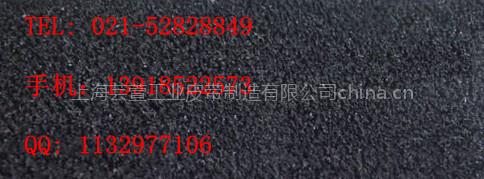黑短绒糙面带，黑绒布K-71