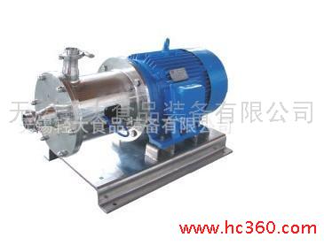 供应轻大装备QDWZⅠ型在线式高剪切乳化机