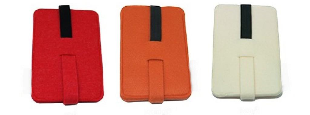 供应手机包毛毡+涤纶+丙纶+彩色