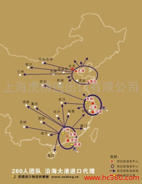 供应二手印花机进口代理/旧印花机进口报关/浙江纺织设备进口报关