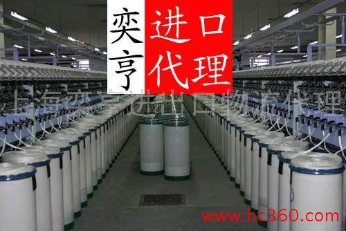 供应二手纺织设备进口报关/上海代理纺织机进口公司