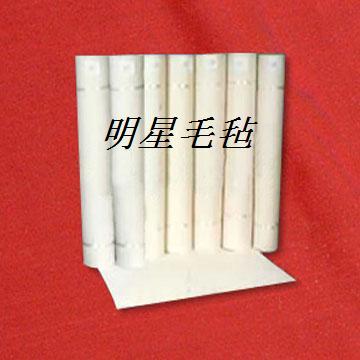 供应服装纺织洗涤机械、整熨洗涤设备专用毛毡 、化纤毡