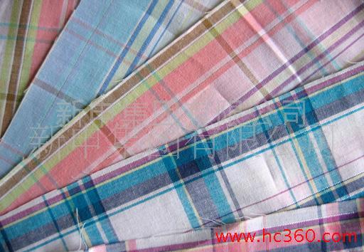 中国名牌新申牌2008亚麻色织面料 闪