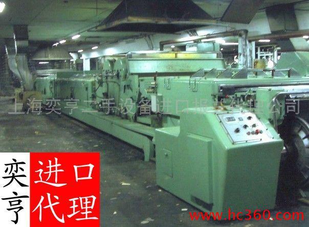 供应上海二手纺织机进口代理/进口报关 上海旧纺织设备进口流程