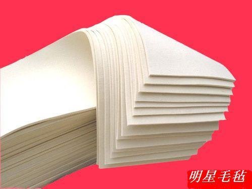 供应纺织机械设备、服装机械设备专用毛毡