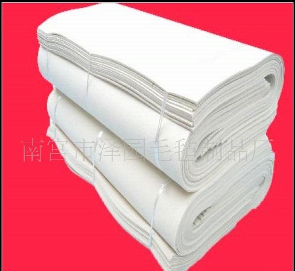 供应针刺毛毡|针刺混纺毛毡+化纤+羊