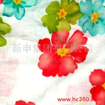 供应印花布 印花面料 亚麻布 亚麻面料