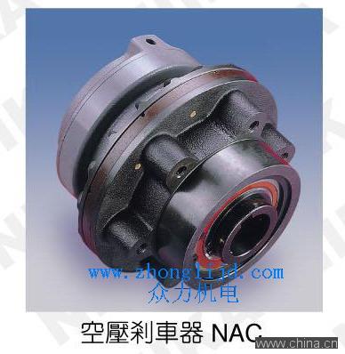 空压通轴离合器