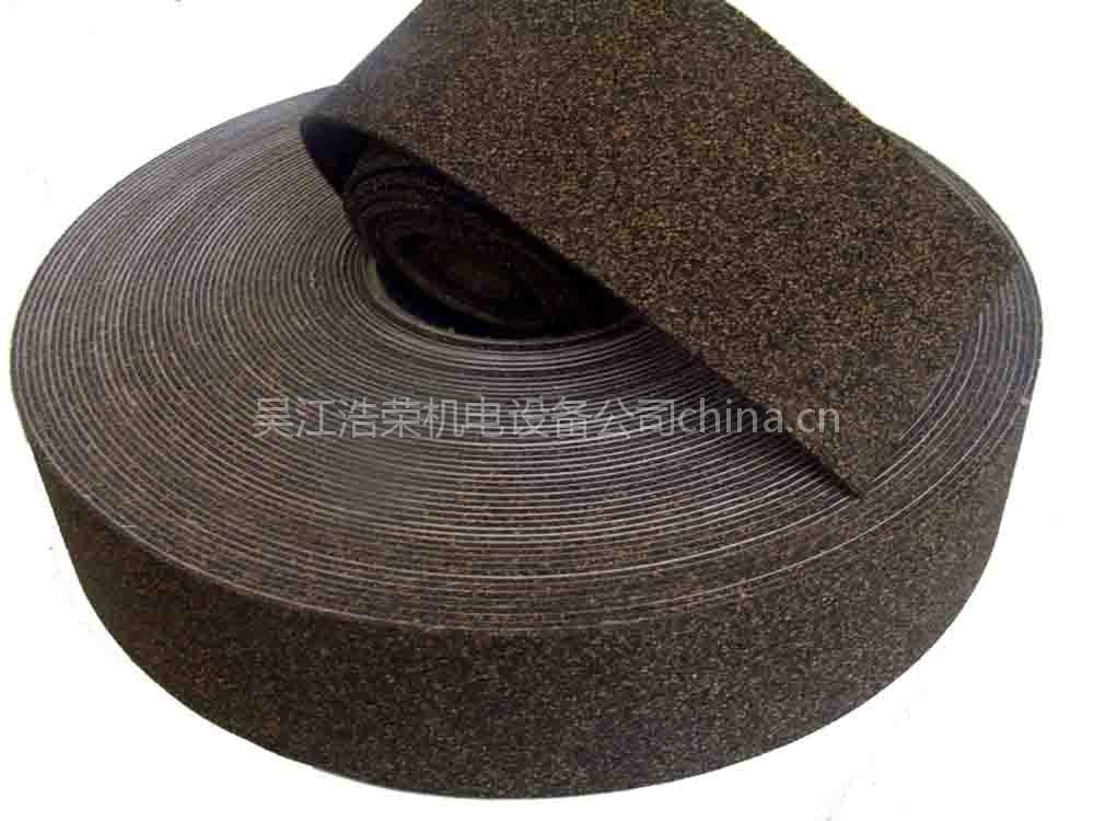 黑短绒糙面橡皮，黑短绒包辊皮，黑短绒包辊带，黑短绒防滑胶带，苏州黑短绒糙面橡皮