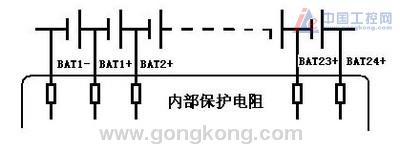 电池巡检仪接线图