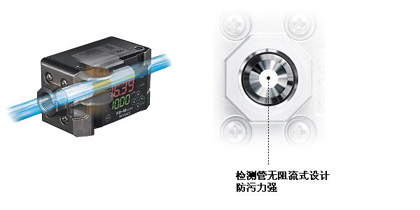 检测管无阻流式设计防污力强