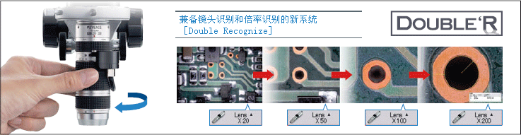 镜头倍率自动识别功能