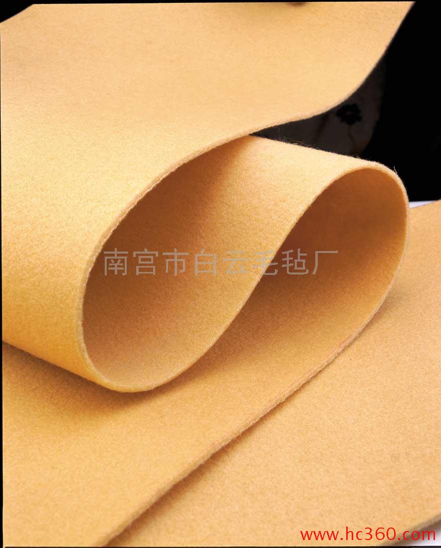供应毛毡衬垫，皮革机械设备，毛布，工业用呢，