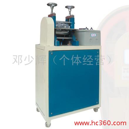 供应广州花都忠信皮革皮具加工机械皮带压花机（加温）