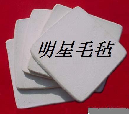 供应皮革机械各种厚度平面羊毛毡