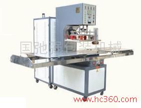 供应国驰强包装机械HQ-5KW/8KW/10KW服装压花机，高频加热机，皮革压花