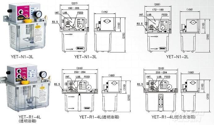 YET-N/R抵抗式电动注油机（调钮型）