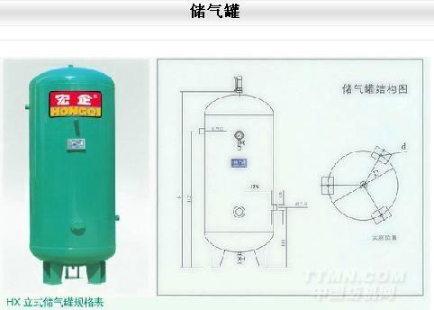 宏企立式储气罐