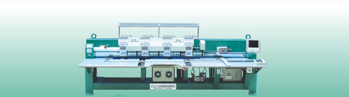 平绣激光组合特种电脑绣花机(平绣激光)
