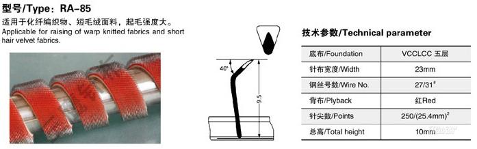 起毛针布系列 RA-85