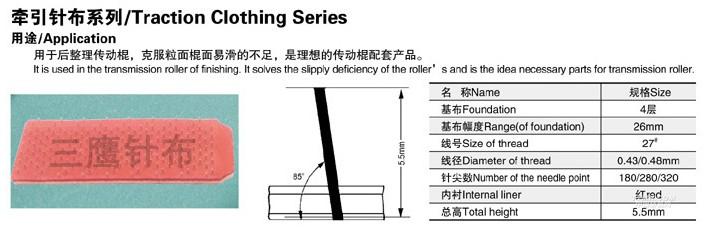 牵引针布系列