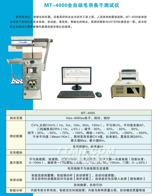 H2006U型毛羽测试仪