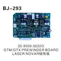20.9039.0222G GTM∕GTX PREWINDER BOARD LASER∕NOVAR储纬板
